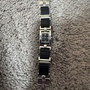 Fossil Black and Silver Women's Watch